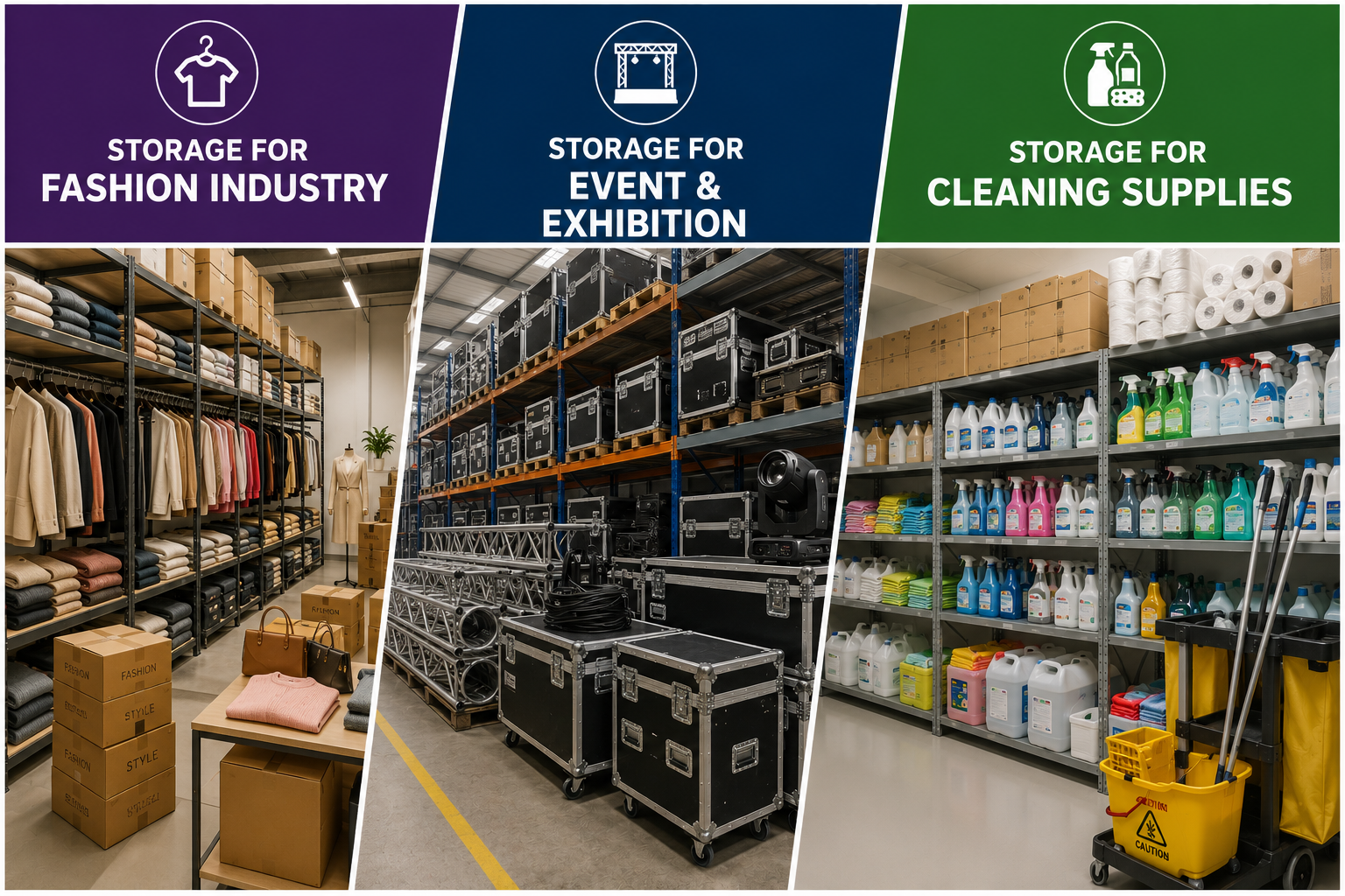Storage for the Fashion Industry: Preserving Elegance, Quality, and Value
